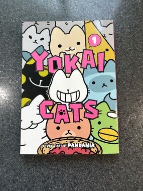Yokai Cats Volume 1, 2, and 3- Graphic Novels - Manga